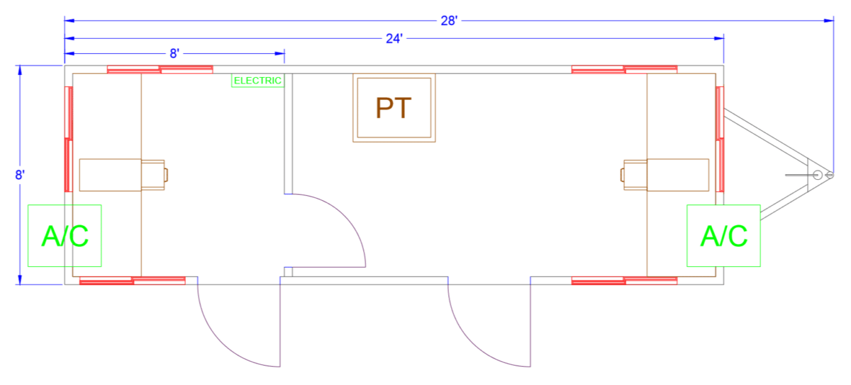 Office 28×8 Mobile Office Inc.